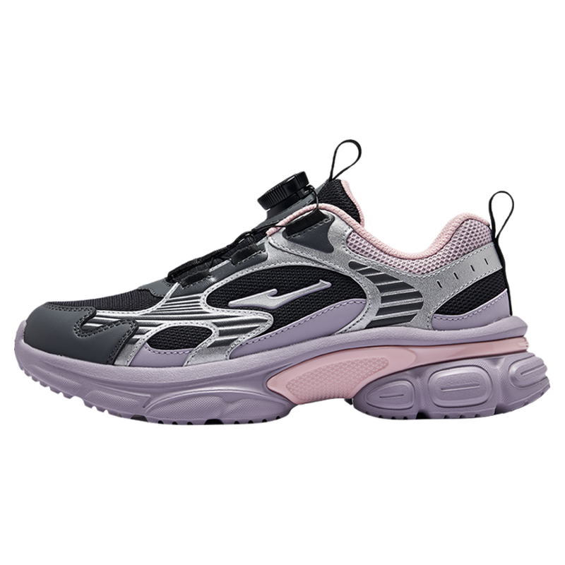 风云|鸿星尔克童鞋女童运动鞋秋季新款跑鞋女大童鞋子网面老爹鞋