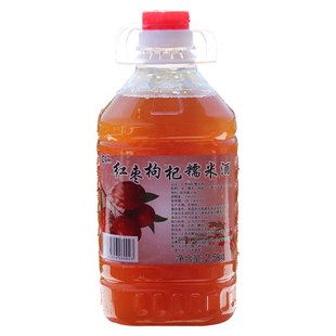 小娟米酒红枣枸杞米酒江西特产糯米甜酒酿醪糟汁月子水酒5斤瓶装