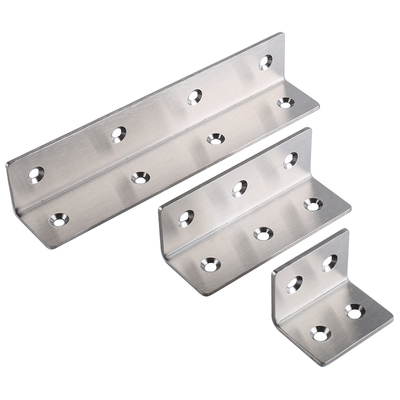 防锈304拉丝不锈钢角码连接件