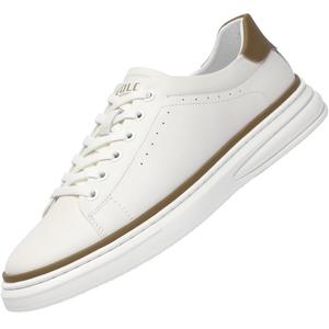 王鹤棣同款VOLO犀牛厚底小白鞋男潮时尚男鞋真皮透气百搭休闲板鞋