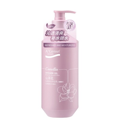 安安金纯山茶花沐浴露花香味持久留香清爽补水保湿滋润沐浴乳正品