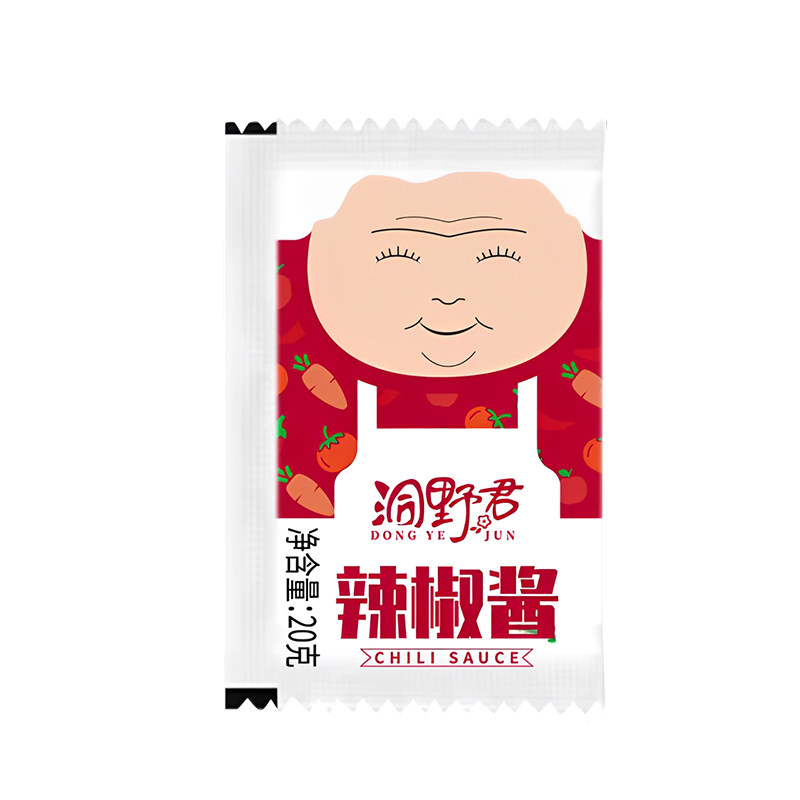 洞野君独立包装辣椒酱低脂拌饭酱
