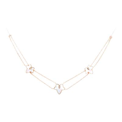 Lola Rose罗拉玫瑰新款常青藤三叶项链女款爆款珍珠生日礼物