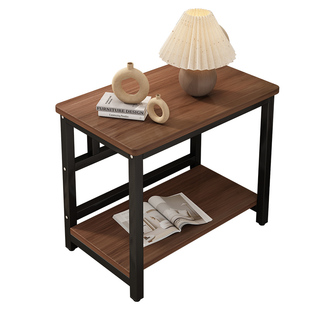 沙发边几茶几客厅家用卧室侧边柜小桌子小型简约床边床头桌置物架