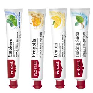 redseal红印新西兰进口蜂胶烟民小苏打护龈美白抗菌脱敏牙膏正品
