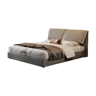 底部隐藏式大容量储物大象耳朵床