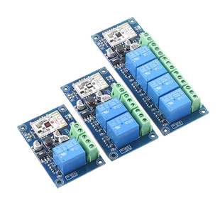 易微联wifi远程遥控开关蓝牙双模APP无线12V24V继电器模块WK4