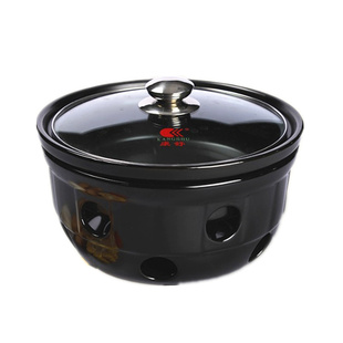 康舒陶瓷砂锅酒店用固体酒精炉煲家用小火锅煲热菜锅炖锅汤煲汤锅