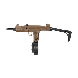 战鹰UZI战术托mp2a1乌兹pro金齿电动连发冲锋玩具枪wargame发射器