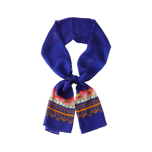 中国国家博物馆海晏河清尊真丝长巾中式百搭时尚高级感情人节礼物