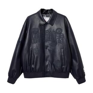 tq区绫致杰克琼斯NBA联名金州勇士队男棉衣冬翻领外套上衣