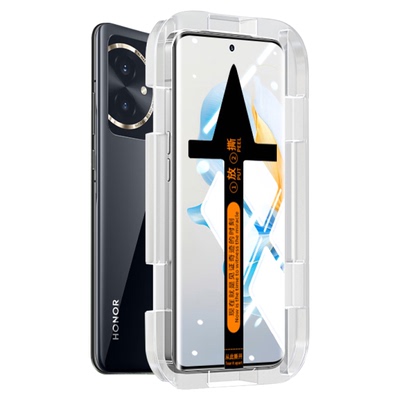 瑞克图适用荣耀100钢化膜200手机膜华为300pro新款honor90/80/70曲面60se全屏x50gt保护x40防摔magic8por贴膜