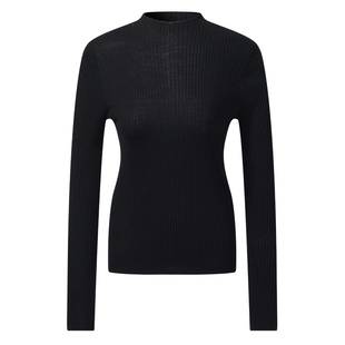 歌莉娅可水洗羊毛衫上衣女2025新款冬季穿搭修身打底衫1ECL5J640