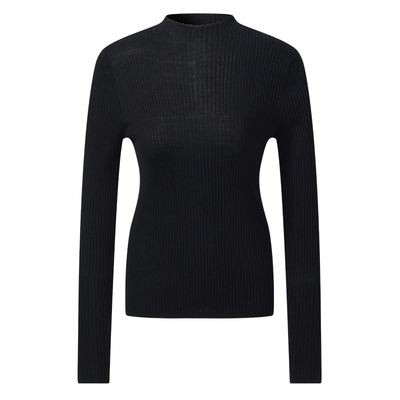 歌莉娅冬季可水洗羊毛上衣打底衫