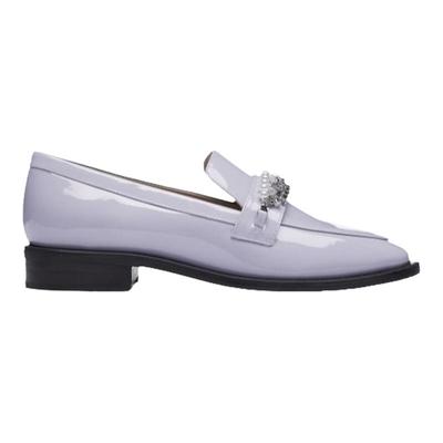 SW夏季方跟珍珠一脚蹬乐福鞋