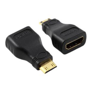 观城 迷你HDMI转标准hdmi转接头 mini显卡平板DV摄像机连接电视