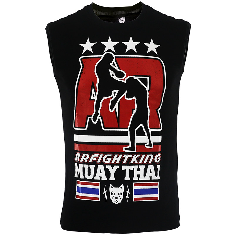 ARFIGHTKING背心泰拳搏击男嘴炮