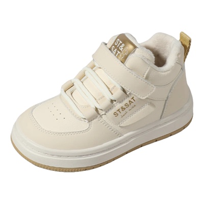 星期六童鞋时尚小白鞋女冬季