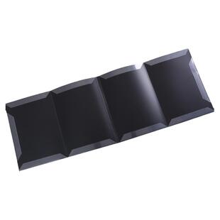 A4钢琴谱夹子可修改展开式乐谱夹歌谱夹四连页谱夹册演奏用曲谱本三折叠六页可改写不反光可定制LOGO图案印字