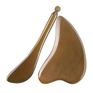 天然牛角板刮痧面部美容棒拨筋美容院专用眼部脸部身通用神器背部