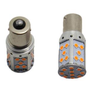 汽车改装解码防频闪LED转向灯1156转弯灯PY21W高亮T20T25转向灯泡