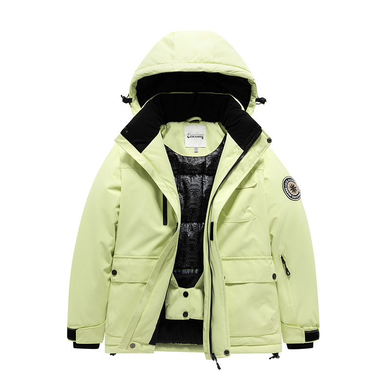 儿童滑雪服套装男女童亲子款加厚滑雪衣裤套装