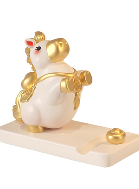 2026马年吉祥物生肖小马手机支架摆件新年装饰品公司年会伴手礼物