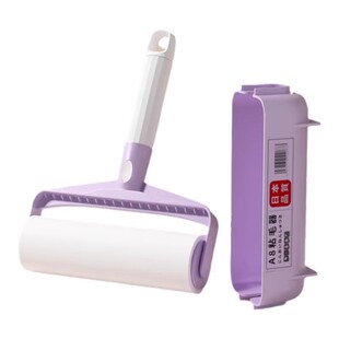 粘毛器滚筒可撕式粘头发神器滚轮替换卷纸床上衣服滚刷去黏沾毛筒