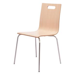 特价曲木椅弯板经典快餐椅现代奶茶店饭堂食堂休闲椅子凳送货上门