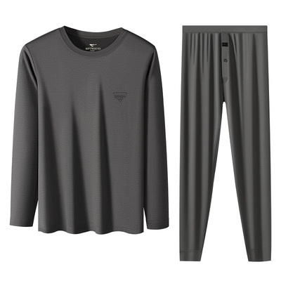 七匹狼发热保暖内衣男秋衣裤套装