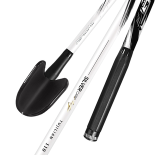 猛攻突击鲢抽鲢鳙专用支架1.1米黑坑竞技独节炮台支架 钓鱼竿杆架