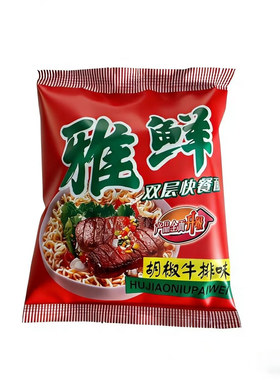 黑胡椒味袋装雅鲜双面饼