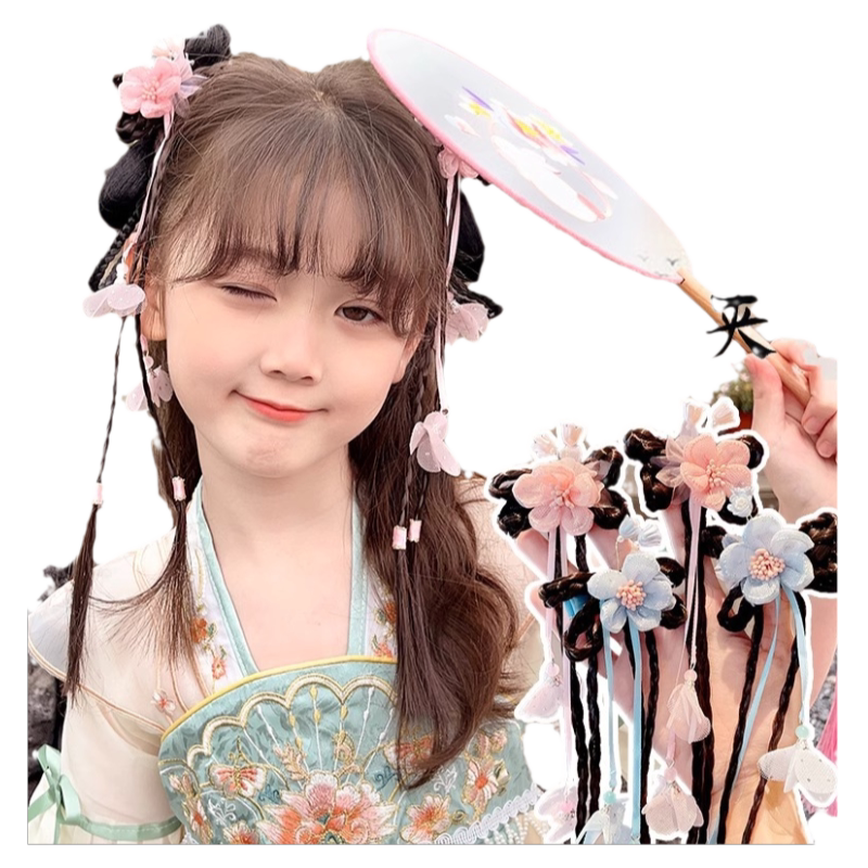汉服头饰儿童发夹女童古风发饰