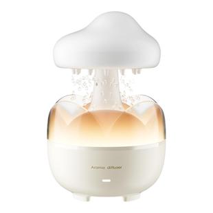 雨滴香薰机自动喷香实用静音卧室房间加湿器精油专用扩香小型云朵