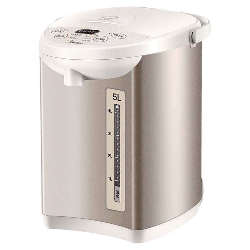 Midea/美的MK-SP50Colour201Pro电烧水壶电热水瓶大容量不锈钢胆