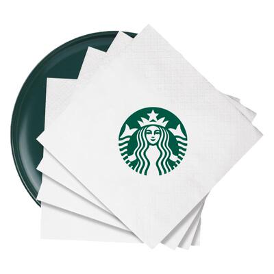 清菲商用双层加厚可印logo餐巾纸