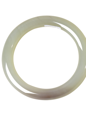 凤飞凰和田玉烟紫晴水双色手镯