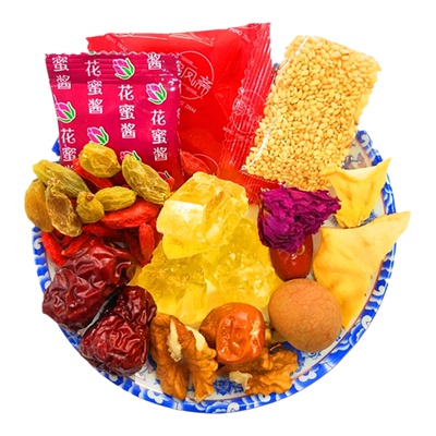 八宝茶宁夏特产银川正宗玫瑰酱盖碗茶官方旗舰店吴忠非遗三炮台茶