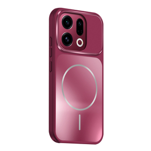 适用oppofindx9pro手机壳磁吸新款磨砂高级感oppo findx9超薄防摔超好看x9高端男女款外壳保护套追光红PC硬壳