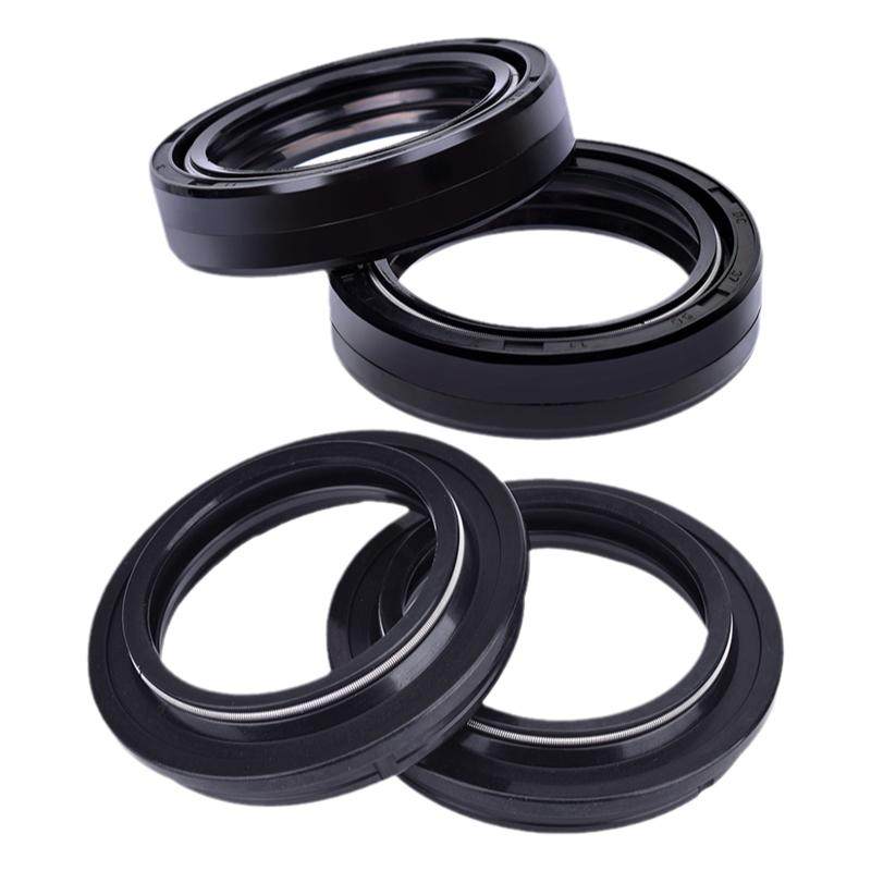 适用川崎Ninja300 500铃木RM85 GS500 GSX750摩托车前叉减震油封