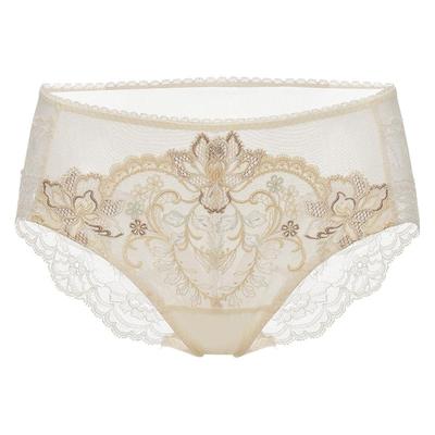 【26春夏】兰卡文(LA CLOVER)蕾丝中腰平角裤内裤女赞歌LC23AAQ1
