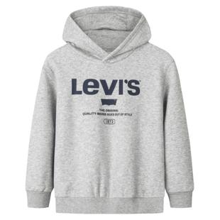 李维斯儿童装男童冬季套装2025新款卫衣长裤加绒运动上衣裤子男孩