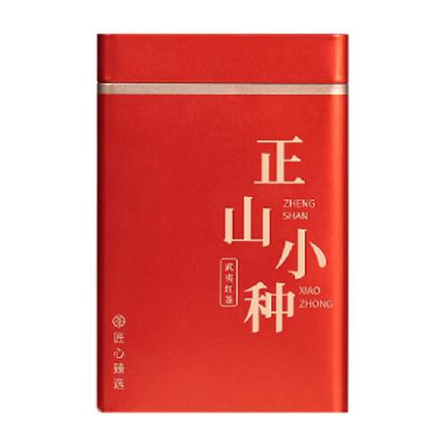 鸿韵清新特级武夷山正山小种 浓香型红茶茶叶自己喝红方罐装