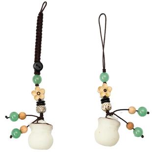 敦煌研究院 袋袋有福菩提挂件 钥匙扣包包挂件敦煌文创挂饰好运