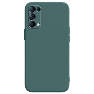 适用oppoReno5手机壳新款reno5k液态硅胶oppo全包0ppo防摔opopreno女opρo套0pp0opp男opreno五5g钢化膜55g