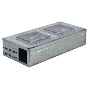 可视窗毒饵盒捕鼠器全自动连续捕鼠盒机械式捕鼠盒灭鼠毒饵站大号