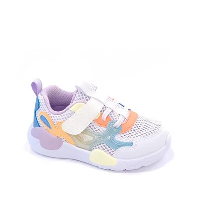 网面透气运动鞋江博士春女童防滑