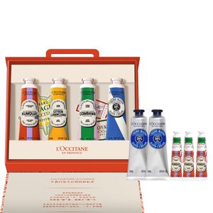 L’OCCITANE欧舒丹官方旗舰店双11预售倒计时欧舒丹限定4支手霜套装乳木果保湿秋冬礼盒