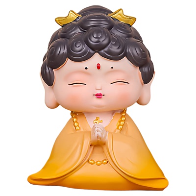 赐福小神仙摆件网红可爱观音佛祖