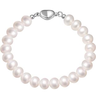 老银匠6-7mm淡水珍珠手链925银纯银手链520礼物经典款珍珠手串